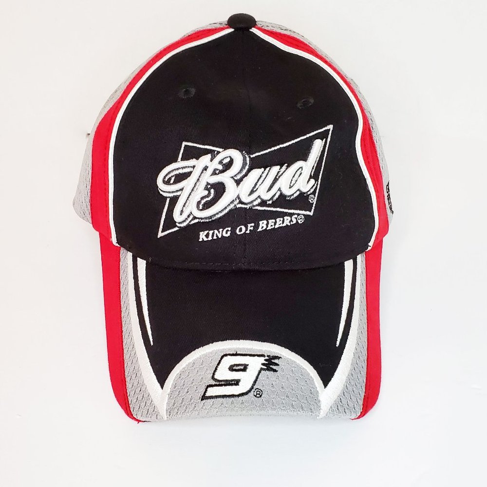 Bud Ball Cap Hat King of Beers #9 Gillett Evernham